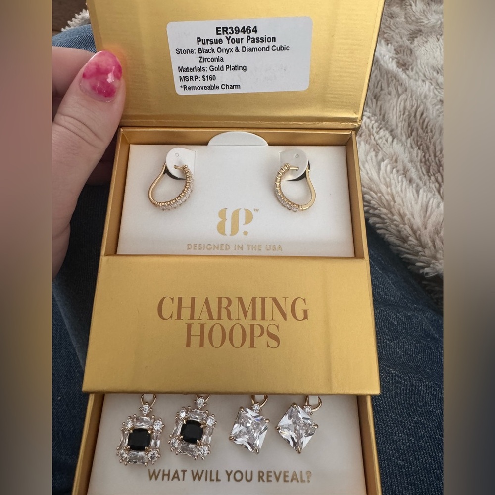 3 earrings for 1 low price!